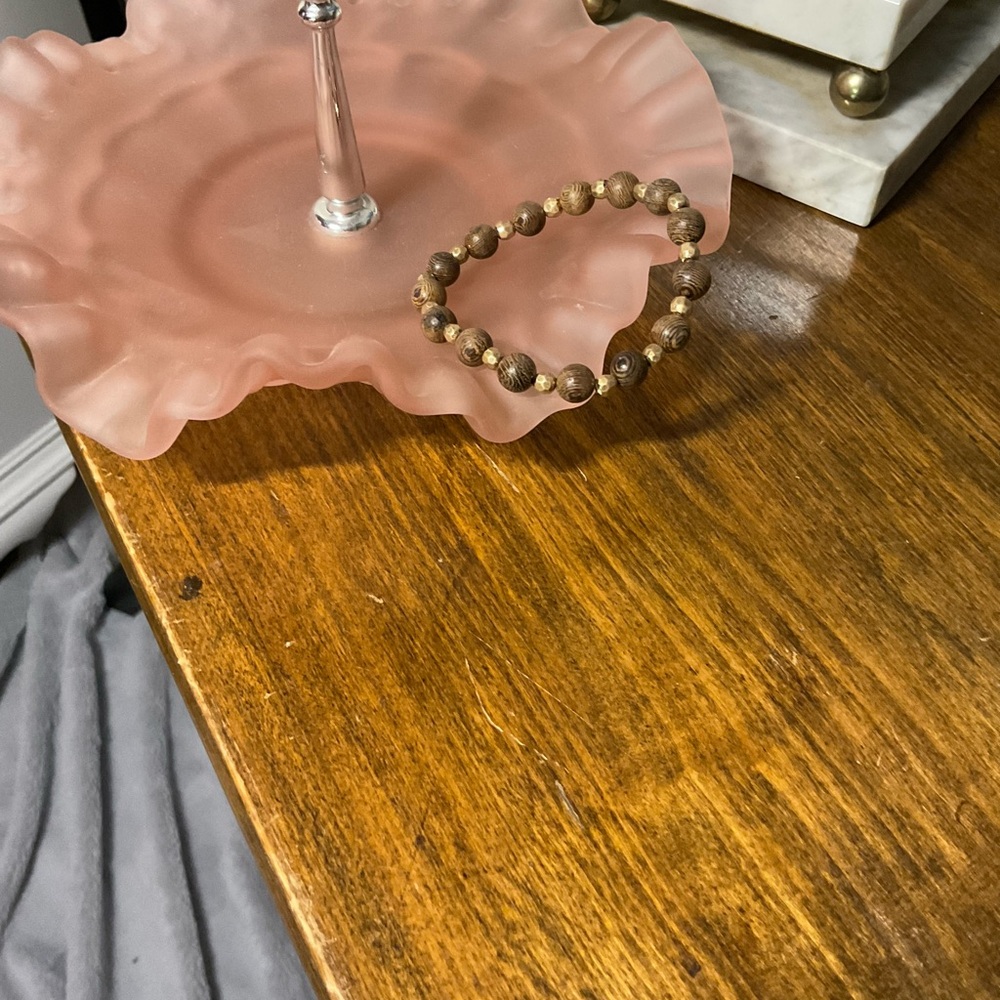 Brown Beaded Bracelet